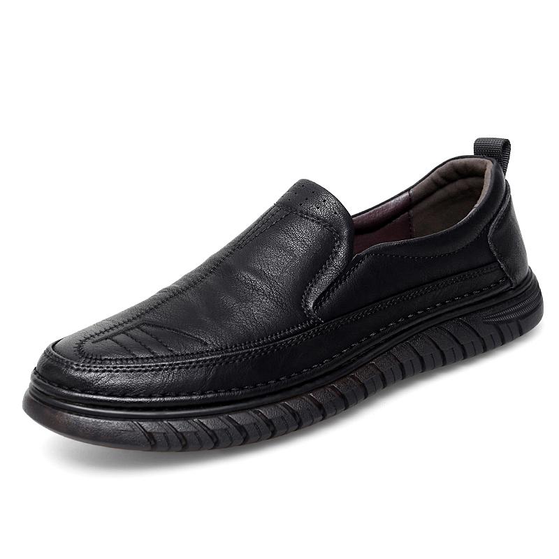Fashion Men's Loafers Leather Flats Classics Driving Shoes Platform Footwear Men Casual Formal Business Shoes Zapatillas Para Hombre