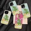 Applicable iPhone17 ProMax Summer Camping Puppy Leather Pattern Mobile Phone Case 17/16 Large Hole 15 Cute