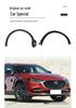 Mazda CX-4 (2016-2022) Wheel Arch Fender Anti-Scratch Trim Panel Set