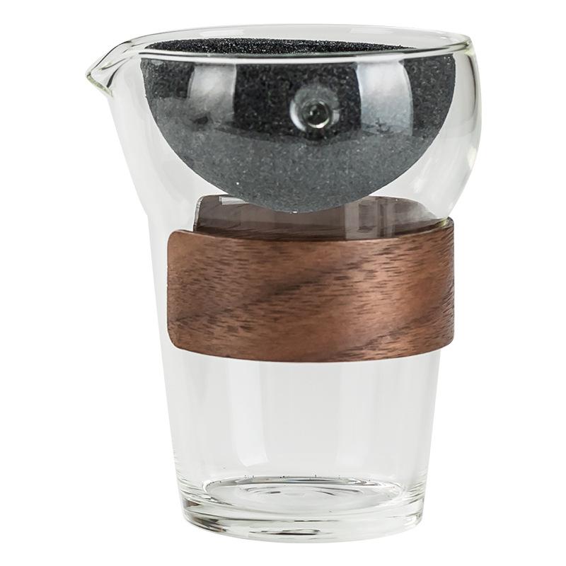 Nano-Keramik, nicht poröser Filter, Teesieb, hitzebeständiges Glas, faire Tasse, Kung-Fu-Teeset, Teespender, Haushalts-Teekanne