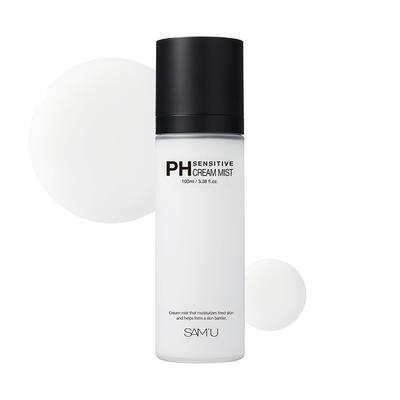 Samyu Cream Mist PH SENSITIVE CREAM MIST 100ml Lotion Ceramide Hyaluronic Acid Centella Extract Fig Extract Moisturizing Dry Skin Sensitive Skin Low