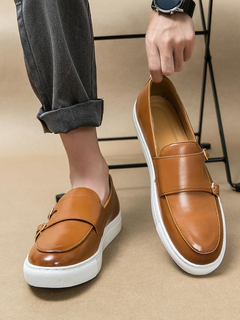 Trendy Designer Style Men's Casual Shoes Versatile Comfort Slip-on Loafers Party Driving Outdoor Travel Shoes Plus Size 46 New