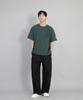Seinteukeulu Front-Cutting Detail Ex Wide Pants Cde-371 Black