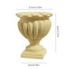 1:12 Vaso da Fiori Miniatura per Casa delle Bambole Colonna Romana Mini Colonna di Fiori Vasi da Fiori Giardino Esterno Piante in Vaso Modello Decor Giocattolo