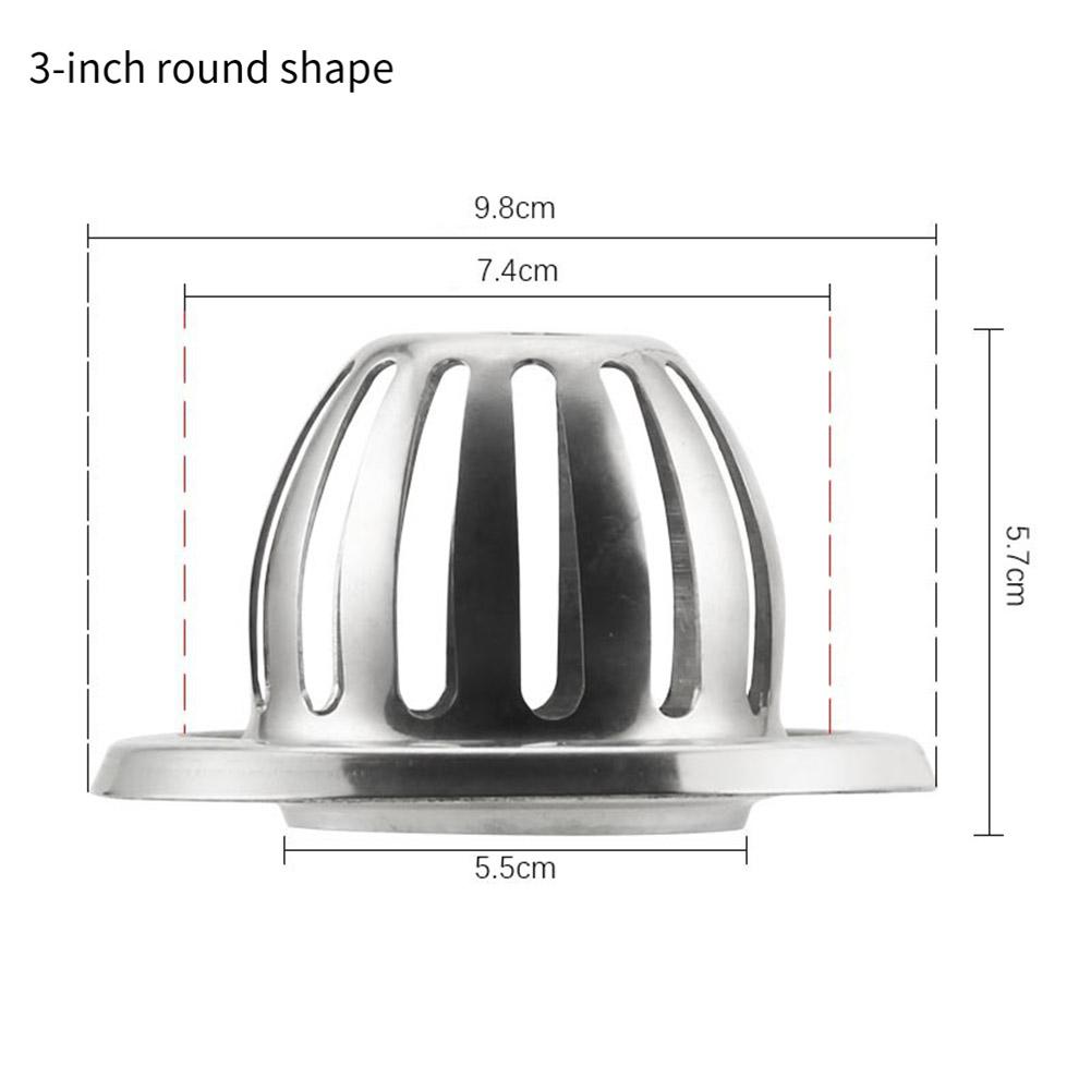 3/4/5inch Downspout Filter Gutter Leaf Guard Downpipe Protection Roof Pipes Anti-blocking Filter Screen Cover