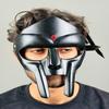 Maska MF Doom Rapper Cosplay Doplněk Maska pocta MF Doom Gladiátorská maska Párty maska Dárek Vánoce, Párty, Halloween, Svatba