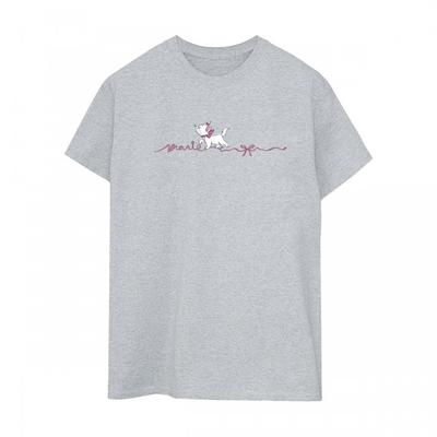 Womens/Ladies Marie Ribbon Boyfriend T-Shirt