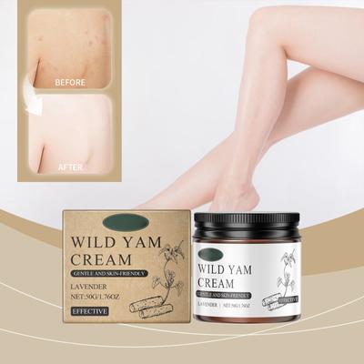 Skin Yam Cream Hidrata a Pele do Corpo e Alivia a Pele Seca Creme de Cuidados Yam Creme Hidratante Hidratante e Calmante para a Pele do Rosto