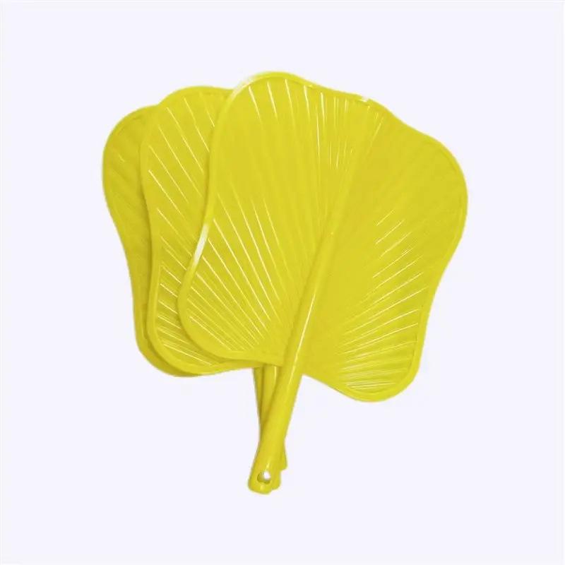 Banana Leaf National Style Handheld Fan - Durable Large Plastic Palm Design