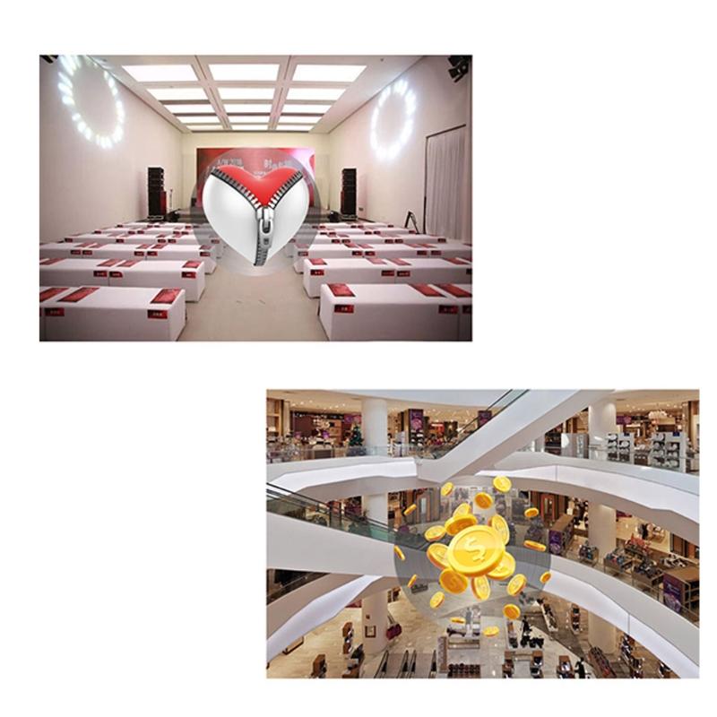 Upgrade 3D Hologramm Werbe-Display-Fächer Hohe Auflösung Hinzugefügt Holografischer Projektor-Fächer Geschäftsgeschäft Laden