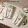 Smiling Cat Sunflower Hand Towel, Super Absorbent Bathroom Towel