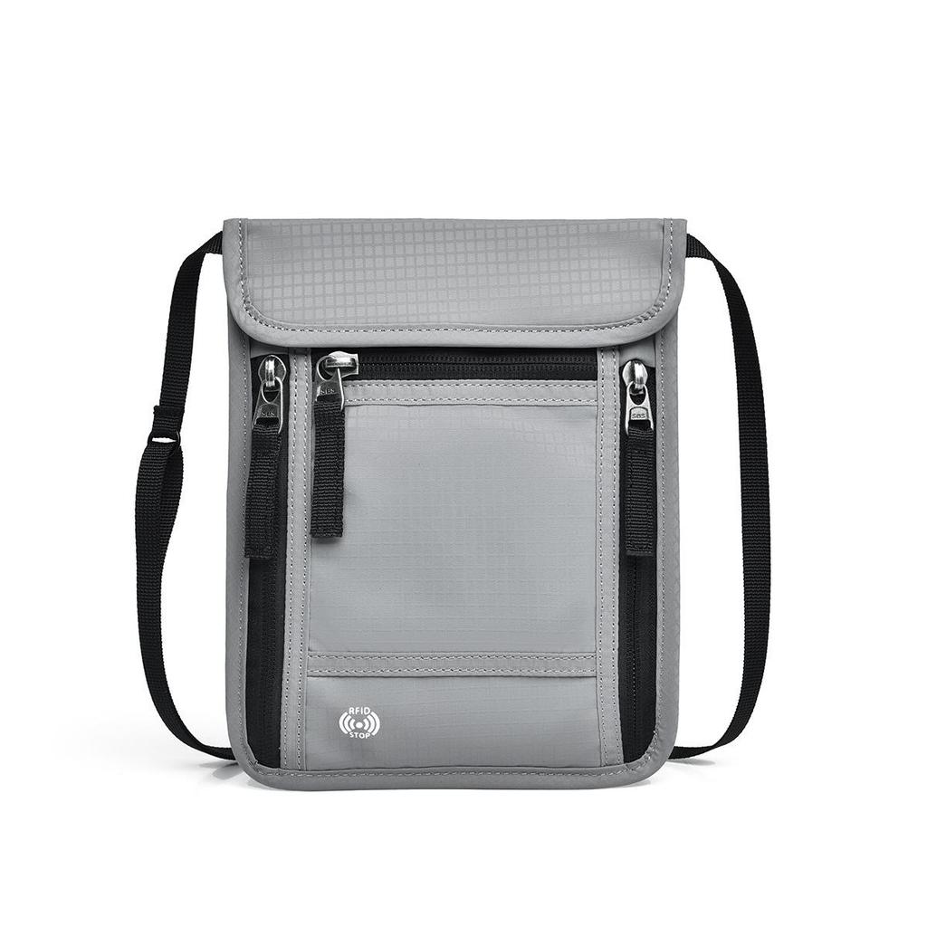 Multifunctional Passport Holder & Travel Bag - RFID, Large Capacity, Portable Document & Ticket Organizer Pouch