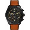 Fossil Bronson FS5714 Men's Watch, Brown, Officially Imported