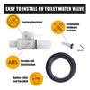 Kit Valvola Acqua WC 1 Set Per Parte Camper 13168 Aggiornato Thetford Aqua Magic IV A Prova di Perdite Alte Prestazioni Ricambi per Camper