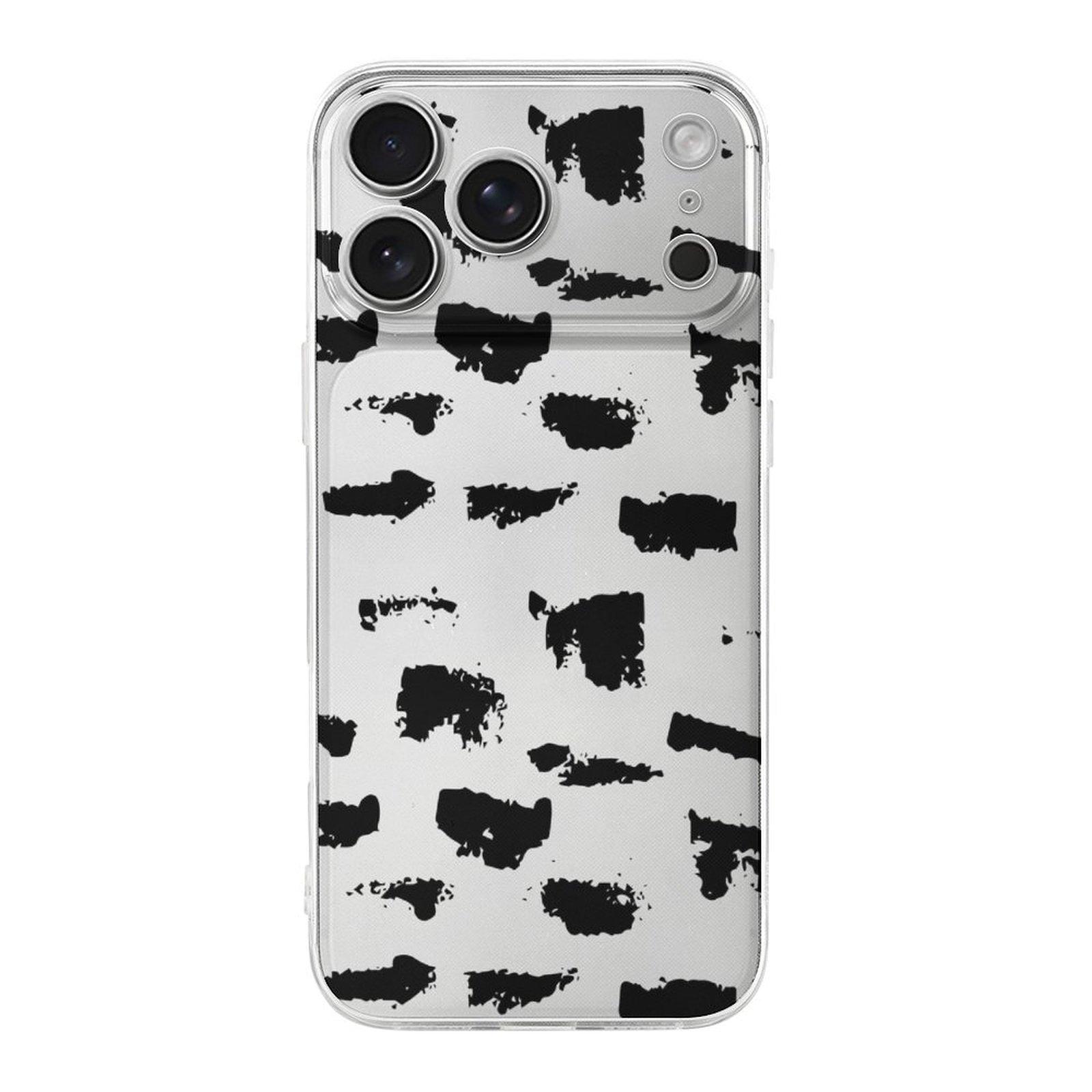 

1 Pack For iPhone 17 Series TPU Phone Case Matte Transparent Anti-Fall Design, Daily Protection IPHONE-17ProMax белый