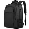 Premium Men's Laptop Backpack – Large-Capacity Business & Travel Bag with USB Charging, Waterproof Oxford Fabric