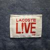 LACOSTE Overall handle Long sleeve Button down shirt 39 blue Cotton shirt Men's Used