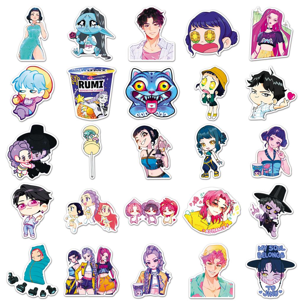 50 Stickers Koreansinger BLACKPINKwaterproof Decoration DIY Mobile Phone Computerstickers