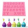 Letters Shape Silicone Cake Fondant Chocolate Molds Decorating Tool