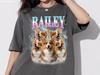 Custom Comfort Colors Vintage Bootleg Pet Shirt Dog Cat Photo Portrait Tee Dog Mom New Launch Sale