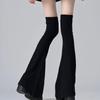 Y2K Leg Stockings Elasticity Slimming Knee Socks Japanese Style Spicy Femboy Over The Knee Horn Shaped Cuffs Sexy Accessories