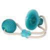 Flexible Rubber Dog Tug Rope Ball Braided Rope Dog Molar Chew Toy Self Play Pet Toy  Boredom Relief