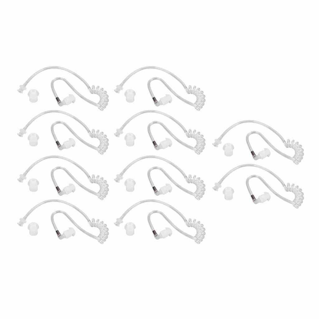 Replacement Acoustic Tube Comfortable Detachable Transparent Clear Acoustic Tube for Motorola Two