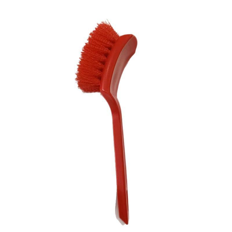 Car Tire & Wheel Cleaning Brush - Soft Bristle PVC Brush for Dust, Wheel Hubs, & Foot Pads