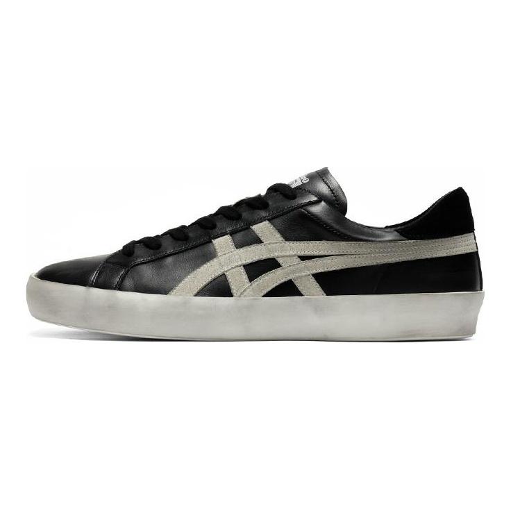 Onitsuka Tiger Abrasion Resistant Low top Casual Shoes Unisex Black White 1183C550-001