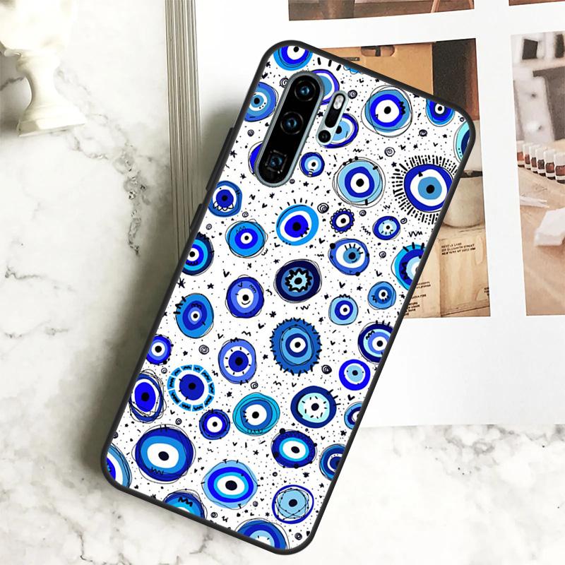 Evil Eye Case For Huawei Nova 10 SE 9 5T 11i 8i 3i 11 Pro Y91 Y90 Y70 Y61 Y60 P30 P20 P40 Lite Cover