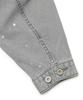 NOMANUAL Painted Trucker Jacket - Washed Gray