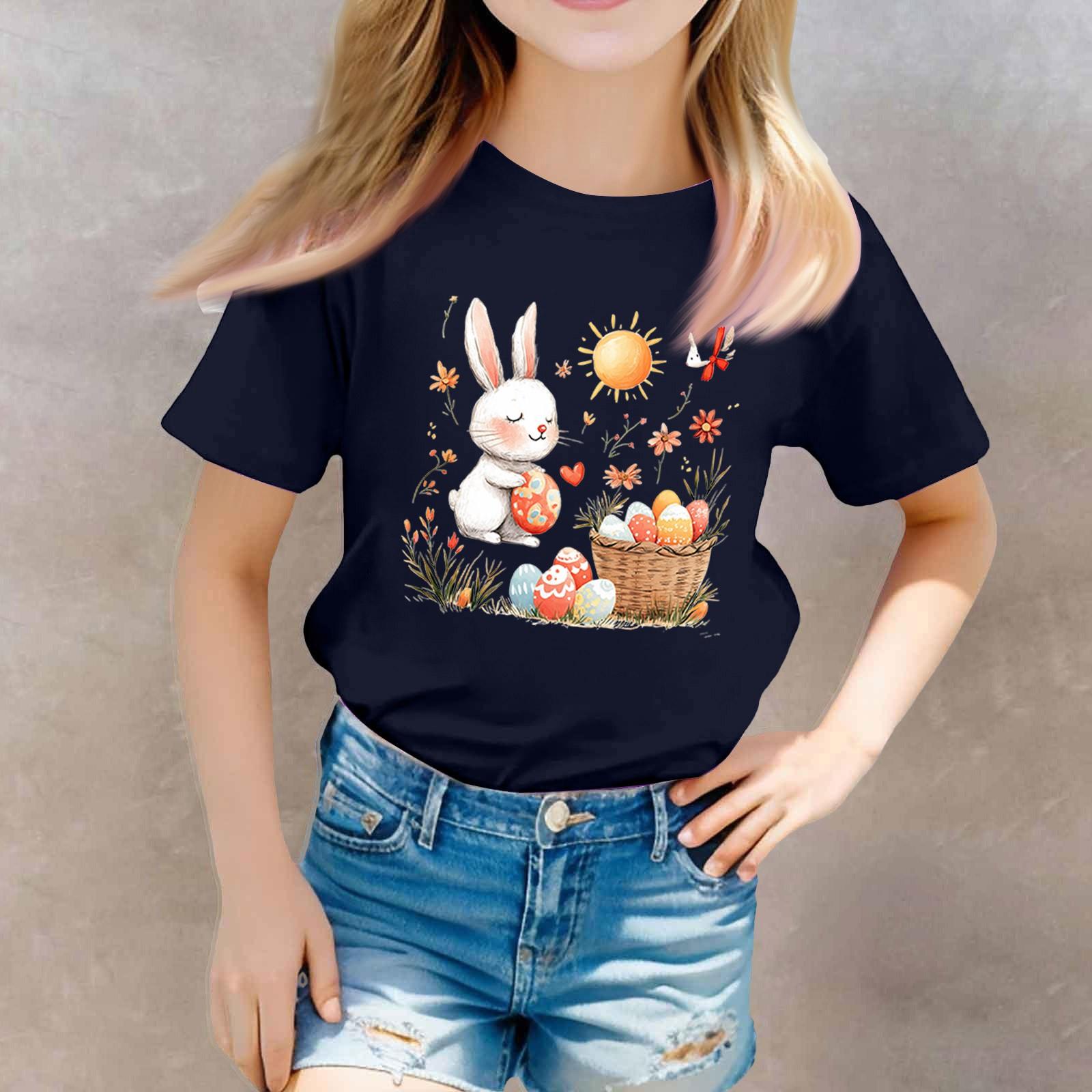 

Футболки для малышей, девочек и мальчиков, детские футболки с короткими рукавами и принтом для мальчиков и девочек 130 тёмно-синий