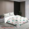 Christmas Bedding Set Soft Polyester Duvet Cover Set Quilt Cover With Pillowcase For Bedroom Decor Christmas Gift For Girls