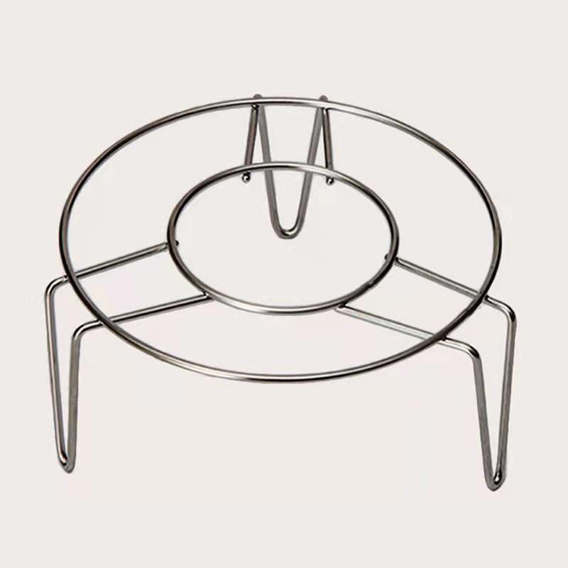 Stainless Steel Multifunctional Triangle Steamer Rack for Vegetables and Pot Storage