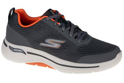 Go Walk Arch Fit, Mens Grey Sneakers