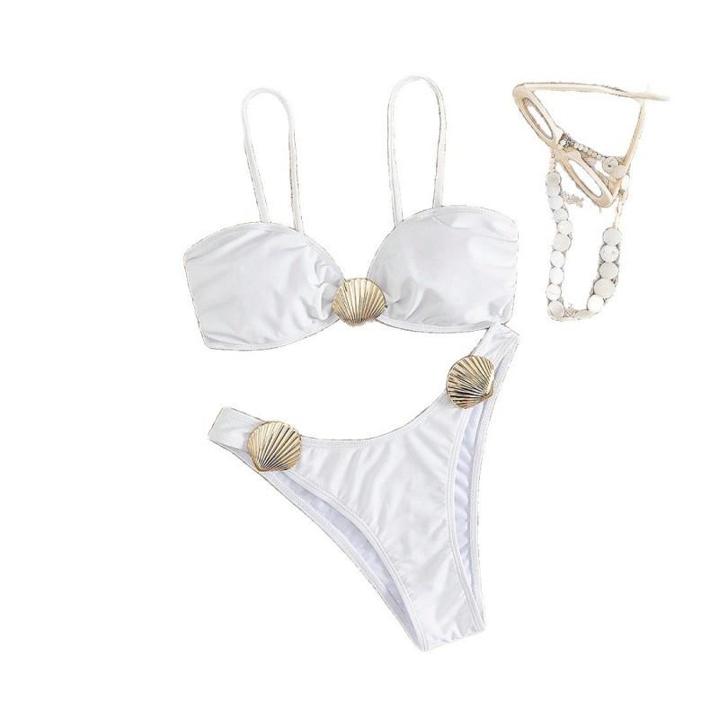 Swimsuit Fashionable Women's Lace Split Vacation Sexy Bikini