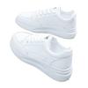 Fashion Outdoor Women's Walking Shoes Women's New Spring Summer Simple  Comfortable Lace Up Breathable Casual Sports White Shoes