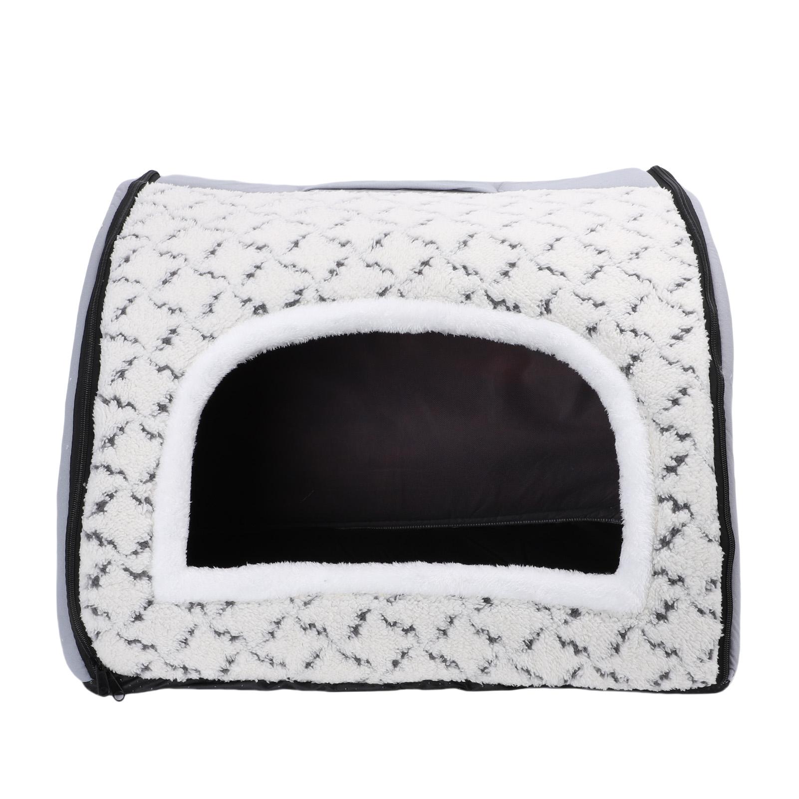 Kattenhol Bed Alle Seizoenen Universeel Verdikt Geborsteld Afgesloten Ontwerp Warm Kattenhuis Tent voor Thuis