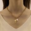 Necklace Set Nylon Rope Necklace Marine Organism Charms Dopamine Necklace  Women