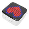 Mini Bluetooth Speaker Retro LED Colorful Light Pixel Style Portable Wireless Speaker for Bedroom Office Dorm Outdoor