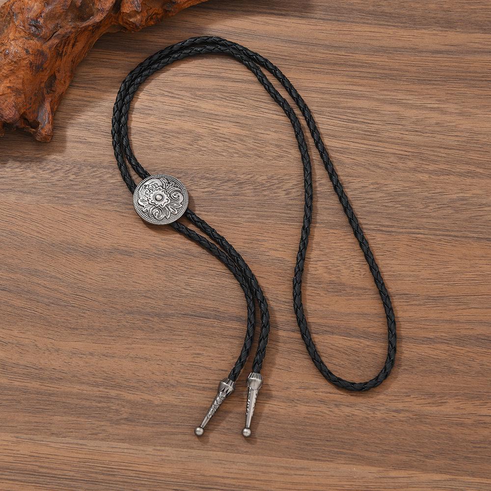 Retro Style Ancient Bull Head Pendant Necklace - Multiple Colors & Adjustable Length