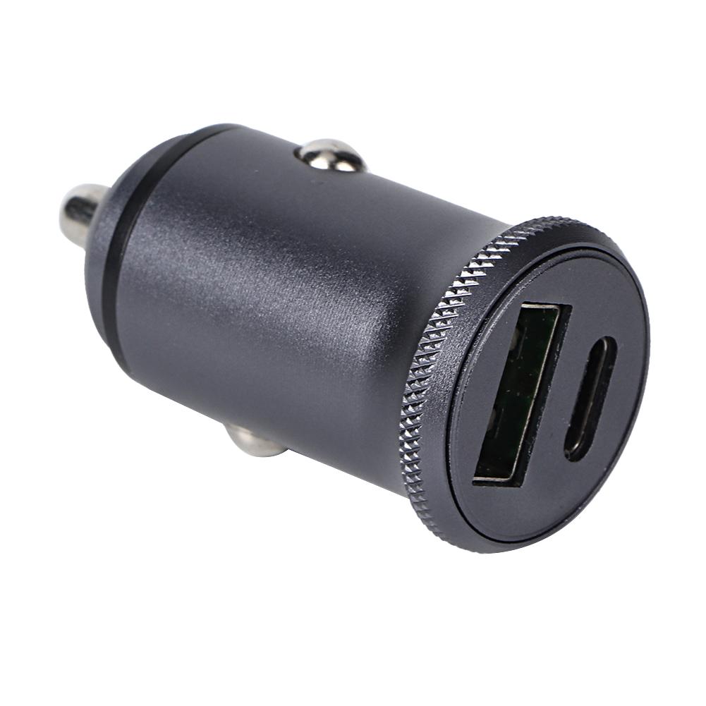 Portable Dual USB Port Fast Car Phone Charger Support for QC3.0