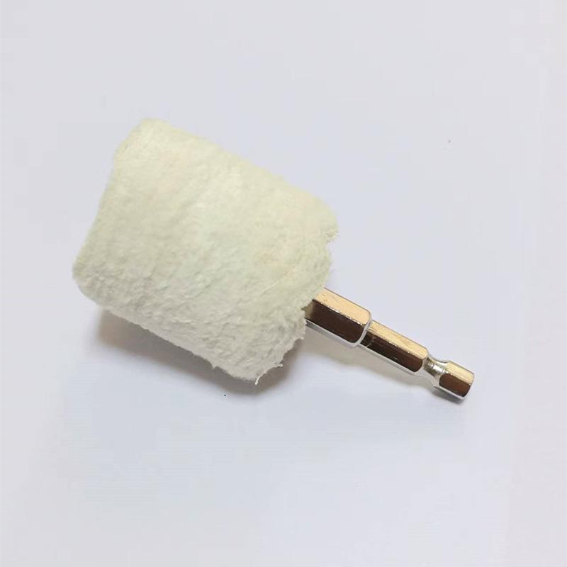 6-Piece Polishing Flap Wheel and Wax Set for Metal Grinding
