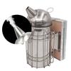 Stainless Steel Manual Bee Hive Smoker Transmitter Kit With Galvanized Sheet Beekeeping Tool Apiculture Smoke Sprayer or a Bomb