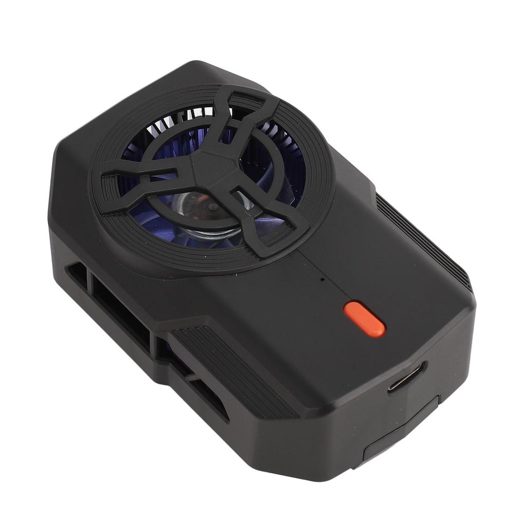 Semiconductor Phone Cooler Ice Porcelain 3 Gears Cordless Quiet Cell Phone Radiator Cooling Fan with Damping