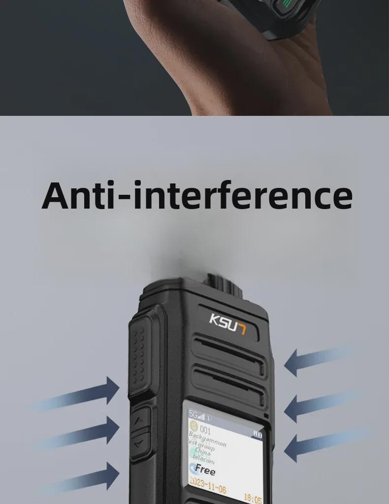 Buxun CT23 Long-Range Handheld Walkie-Talkie for Outdoor Fleet and Construction Security