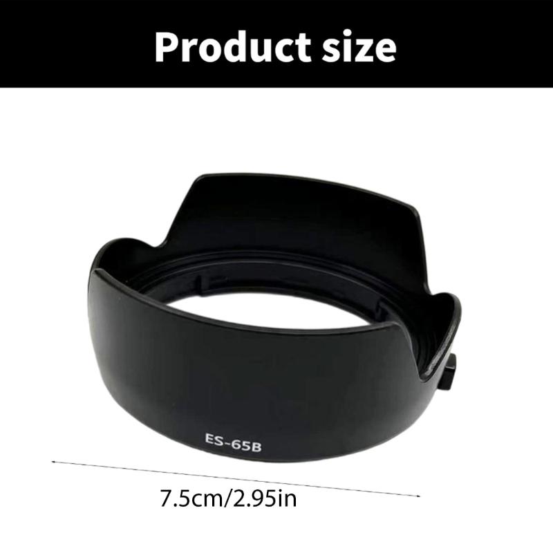 Reversible Flower Lens Shade Lens Hood For RF 50mm F/1.8 On R Series Cameras For 43mm Filters