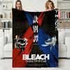 B-Bleach-Thousand Year Blood War 2026 TV Soft Warm Flannel Blanket Art For Bedroom Wall Living Room Decor Bed Picnic Office Gift