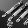 Non-slip Cross Screwdriver Set Magnetic Batch Head Magnetic Batch Head Impact Screw Driver Bit 65mm  110mm