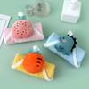 Cute Coral Fleece Hand Towels Microfiber Cute Design Fingertip Towels Super Absorbent Super Absorbent Towels Bathroom Use